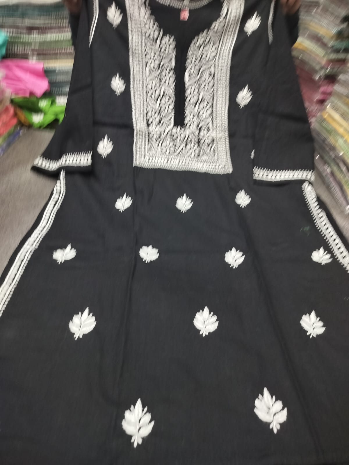 Plus size cotton kurta