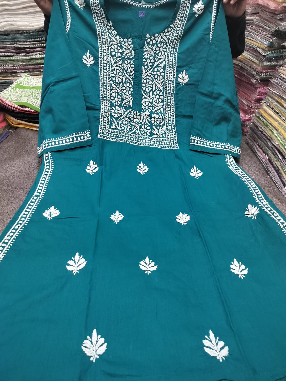 Plus size cotton kurta