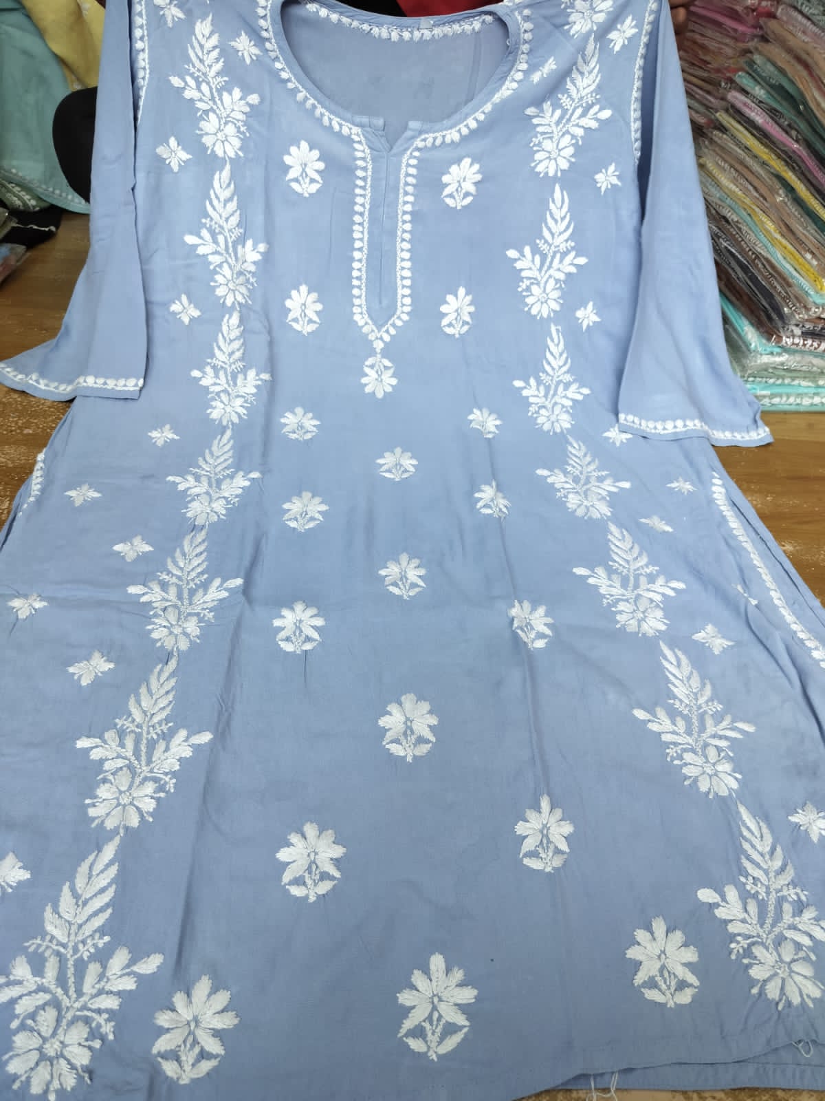 Plus size rayon kurta