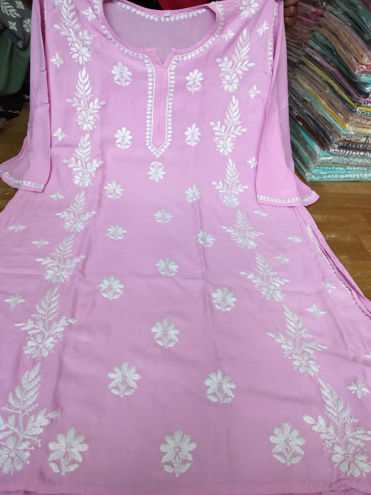 Plus size rayon kurta