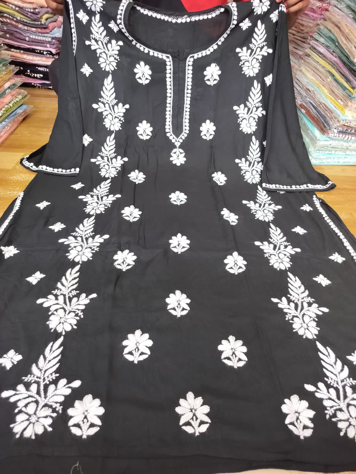 Plus size rayon kurta