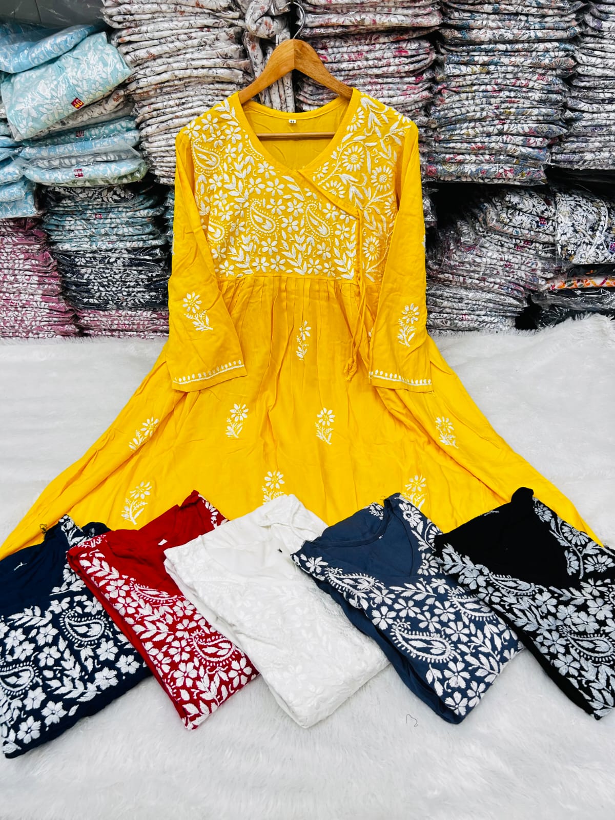 Rayon Kurti With Pant