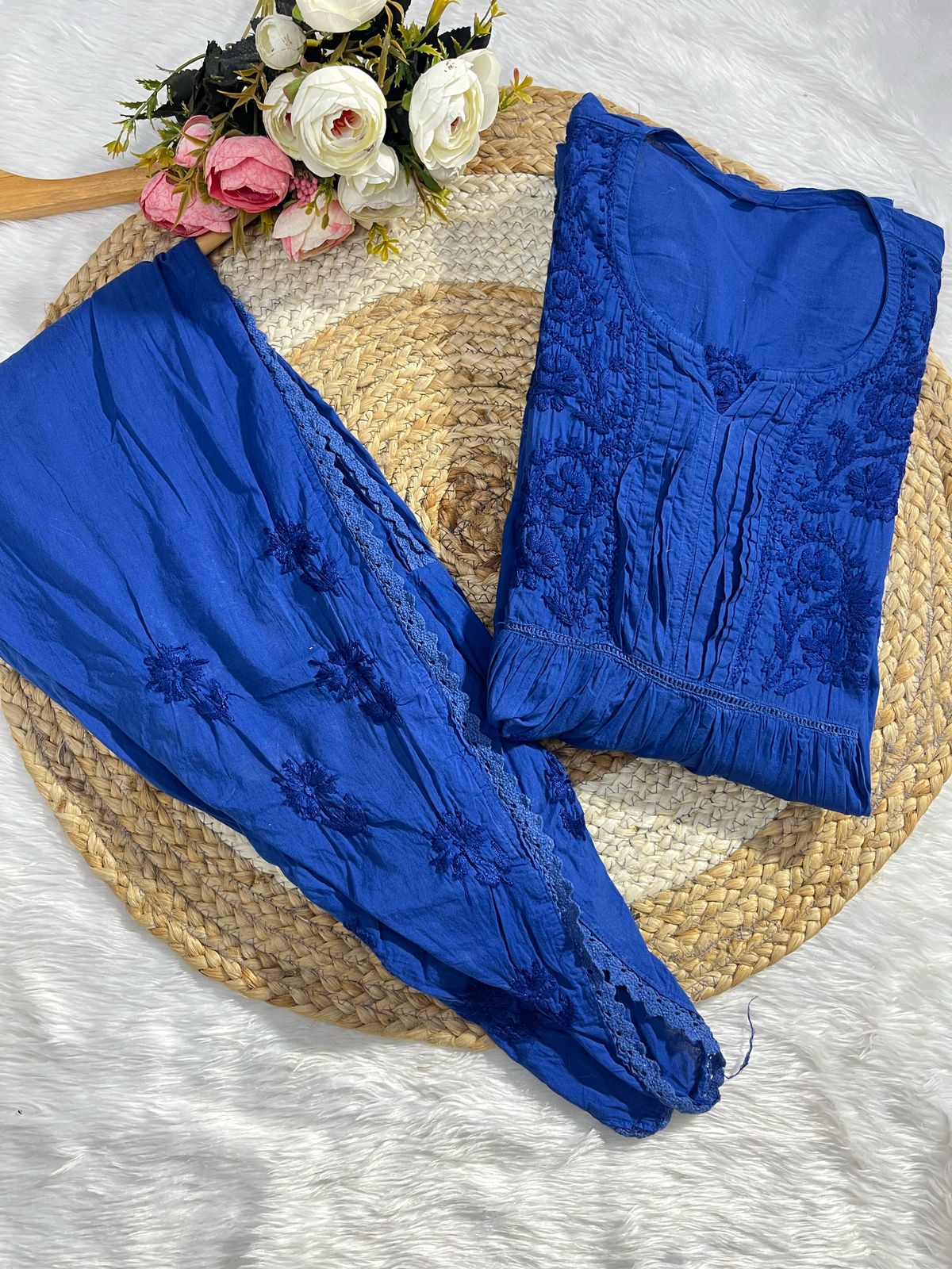 Mal cotton cord set with Tulip pant 2pc set