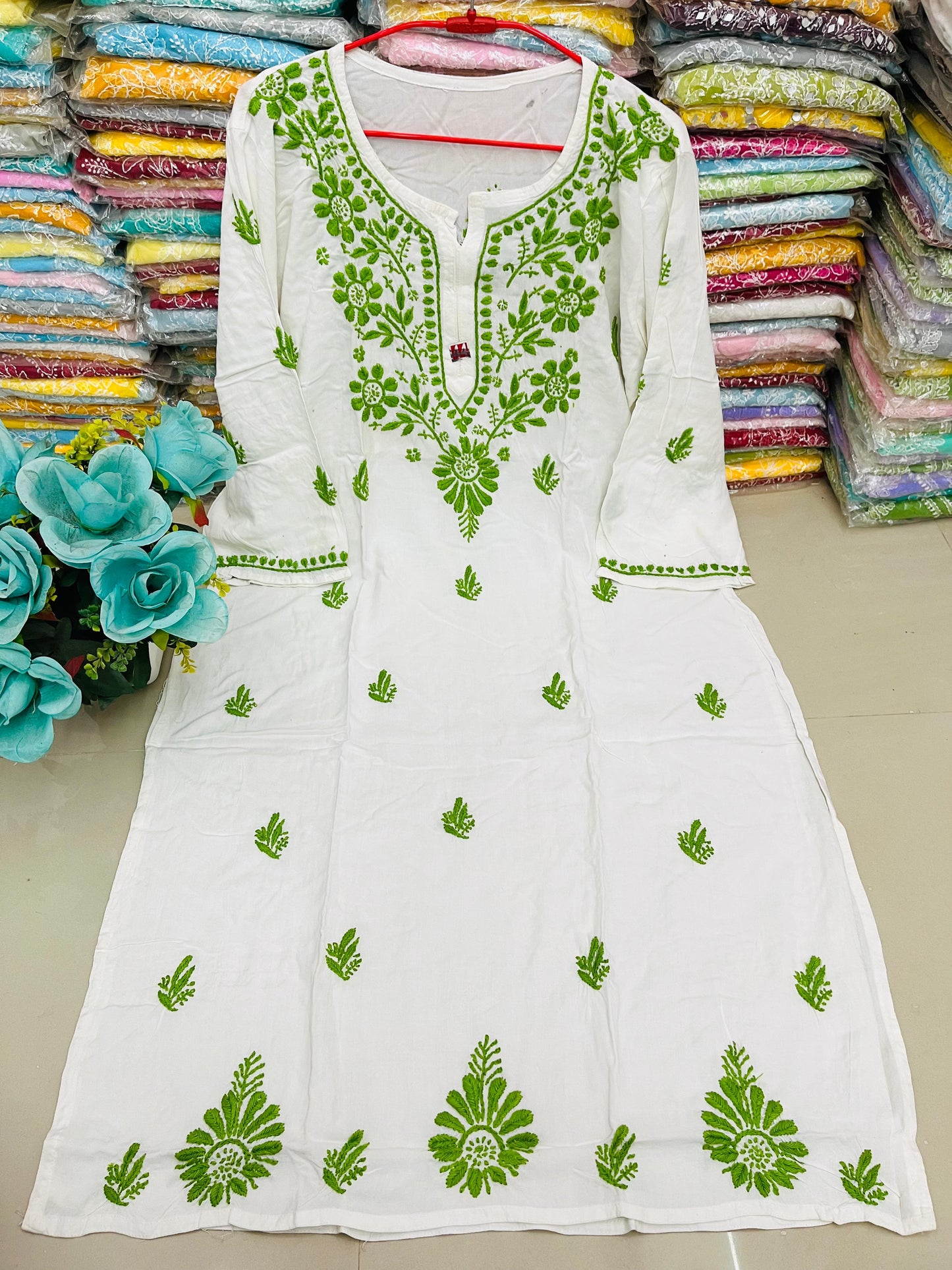 Rayon dual thread kurti