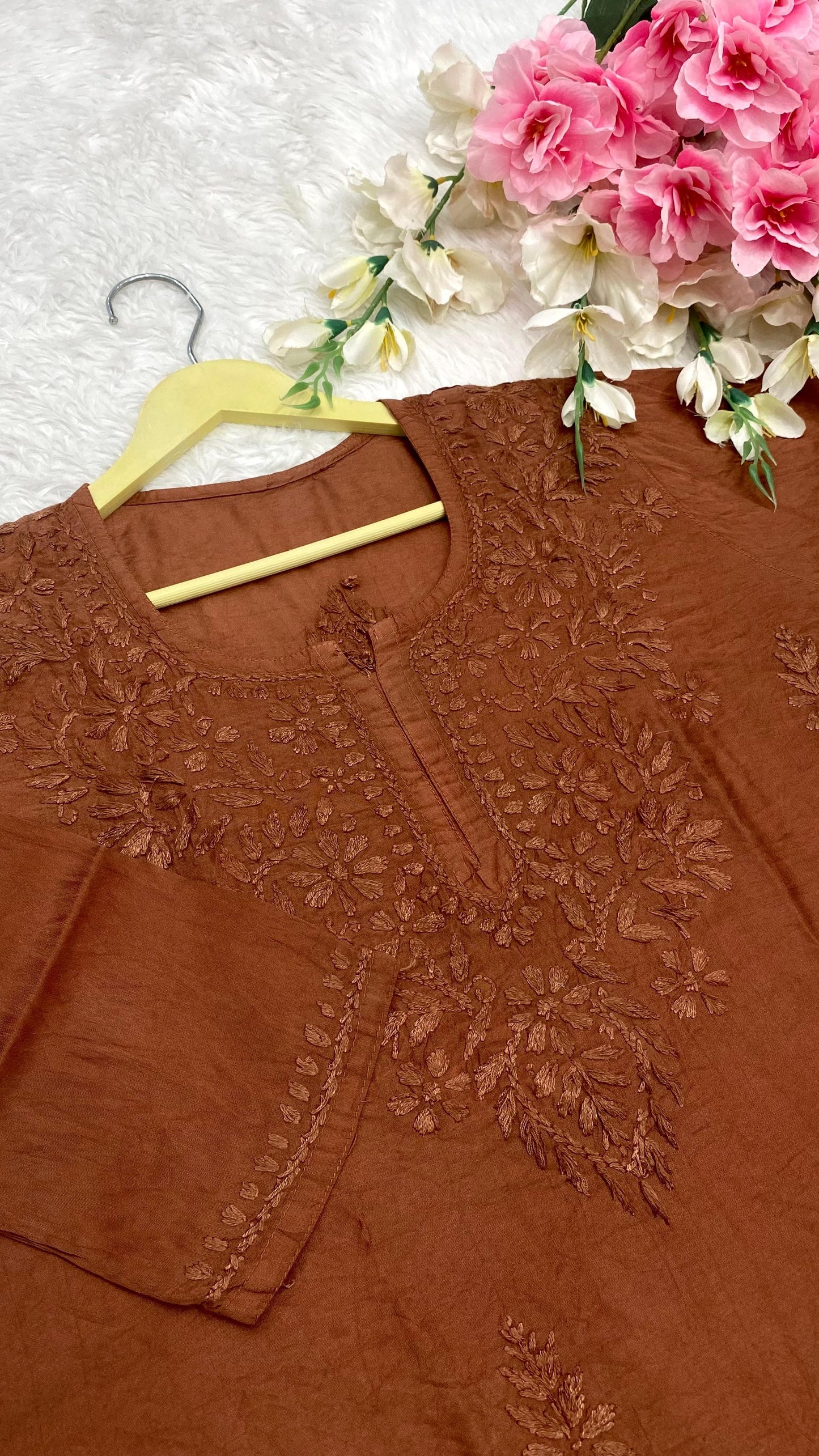 Chanderi Short kurta