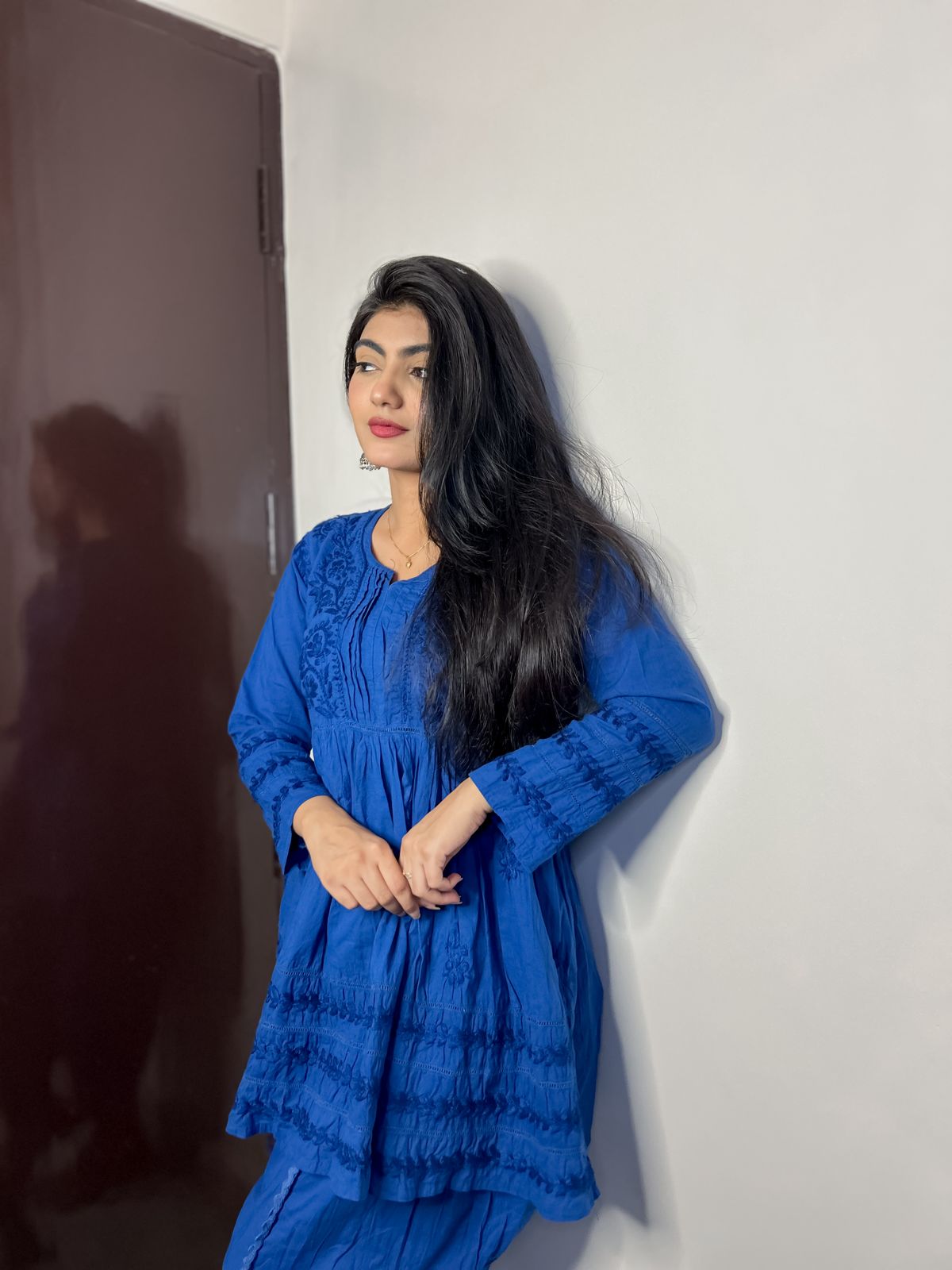 Mal cotton cord set with Tulip pant 2pc set