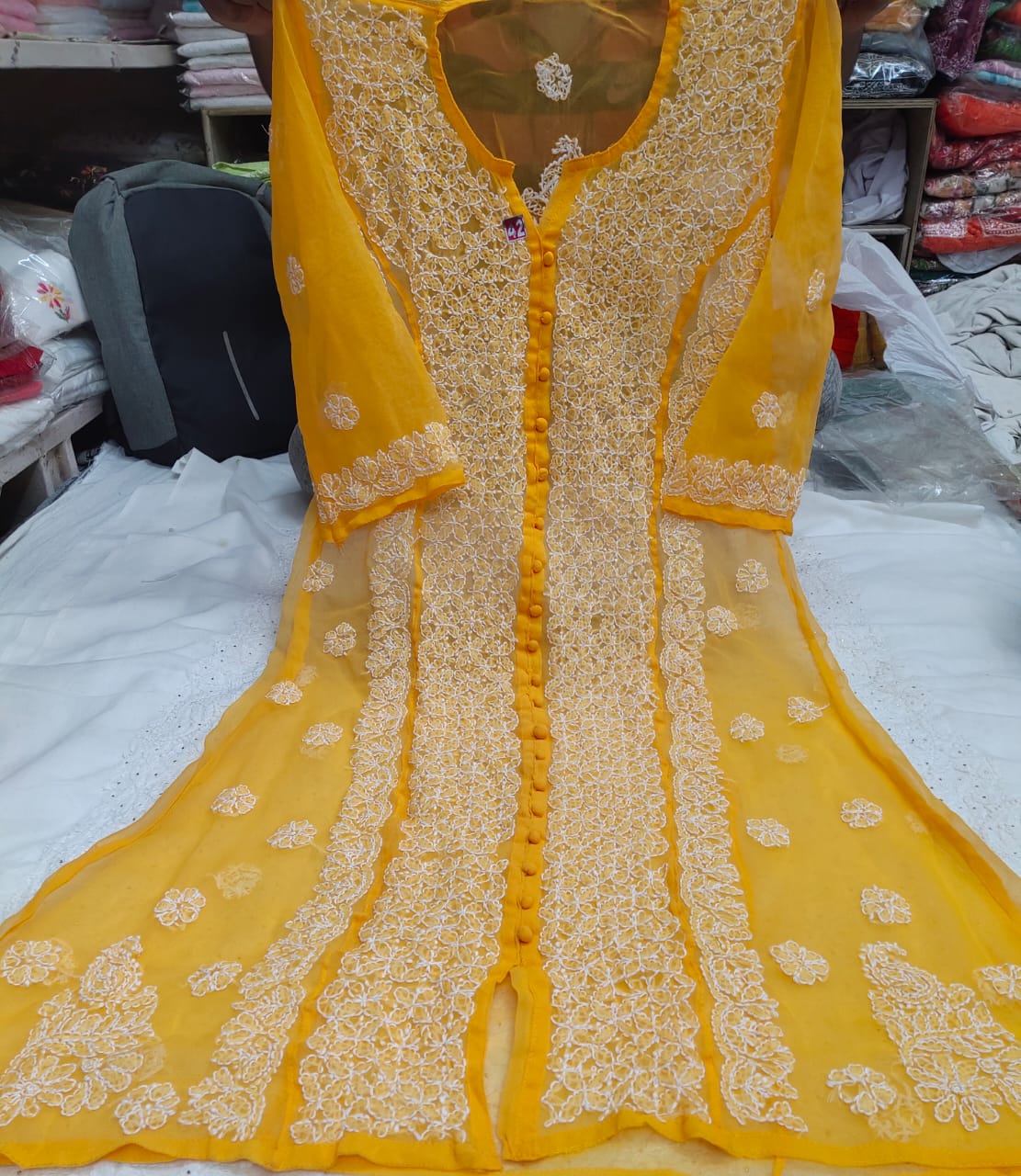 Chiffon A-line Kurta