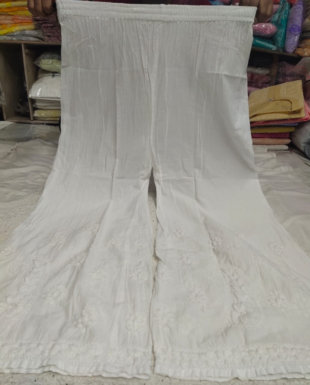 Cotton Front Jaal 3pc Set