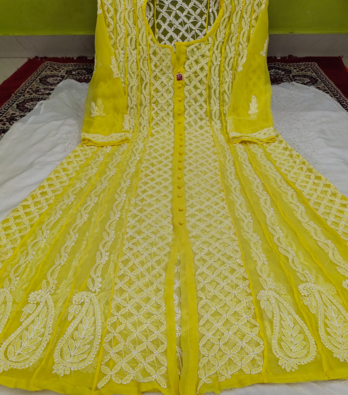 Chiffon Anarkali