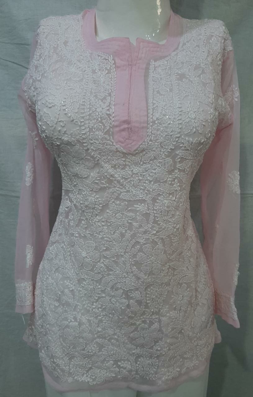Georgette Short Kurti