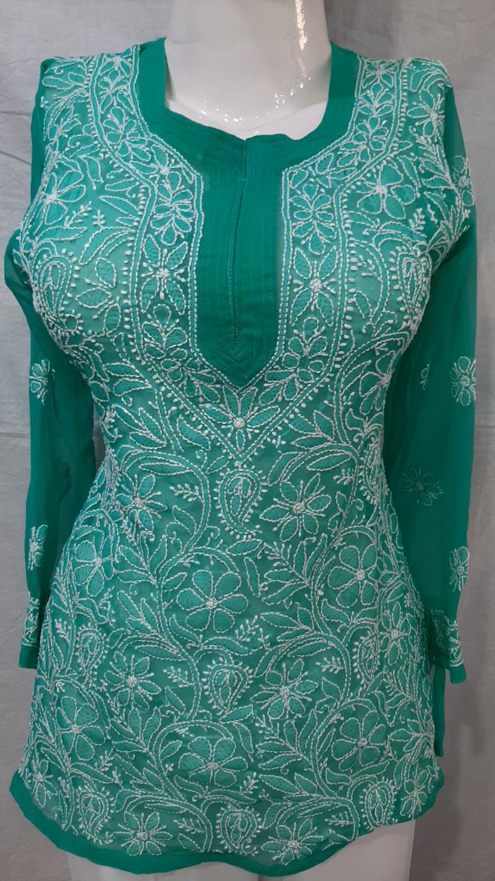 Georgette Short Kurti
