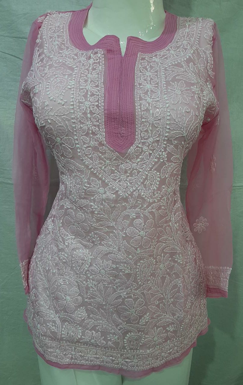 Georgette Short Kurti