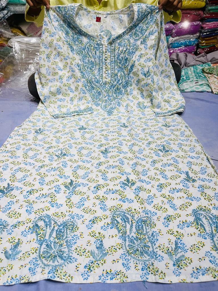 Printed Cotton Kurti
