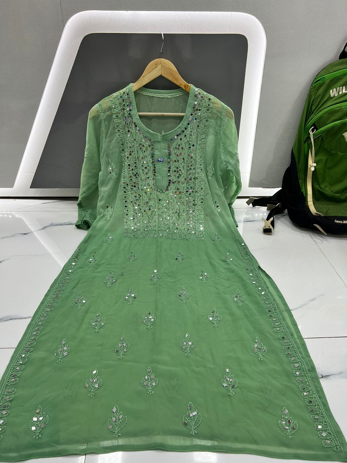 Dye Mirror Kurti