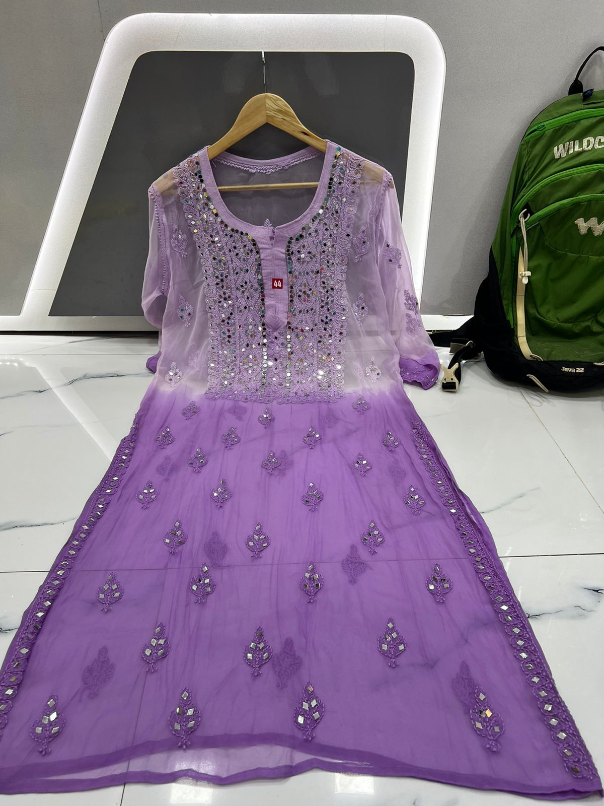 Dye Mirror Kurti