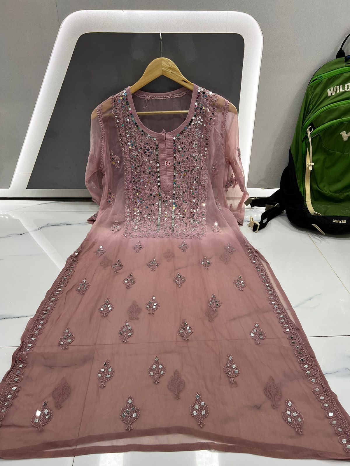 Dye Mirror Kurti