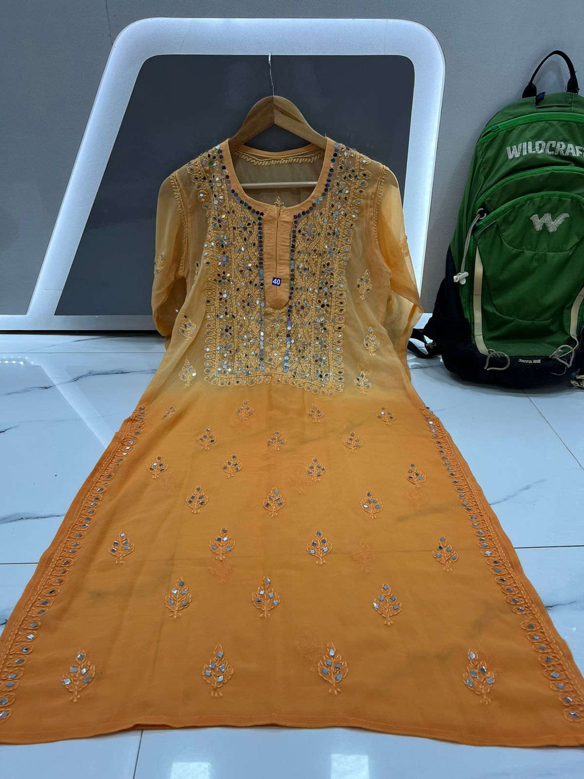 Dye Mirror Kurti