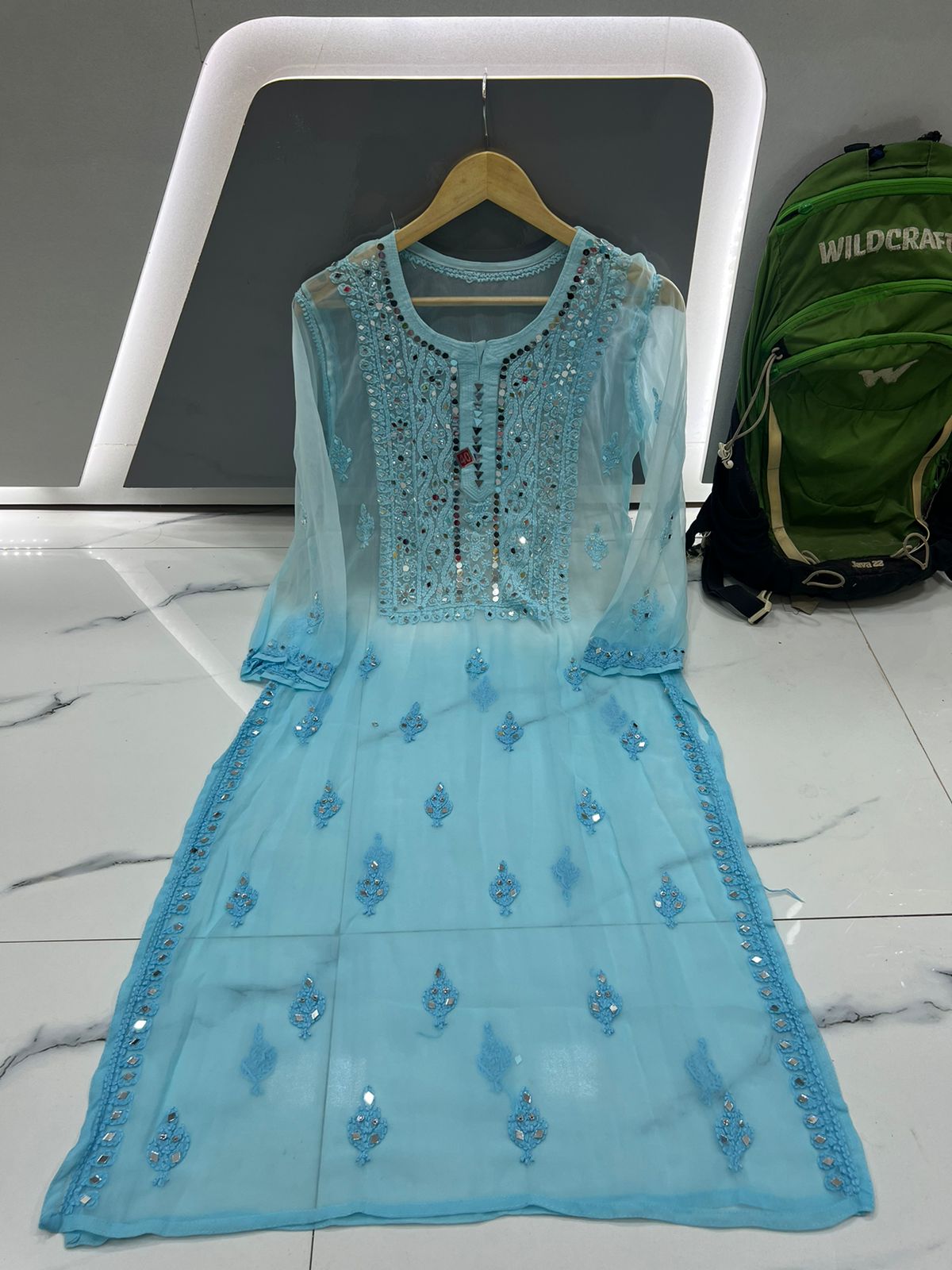 Dye Mirror Kurti