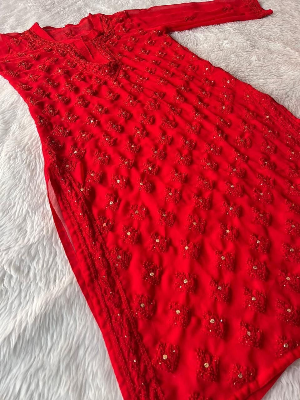 Mukesh Booti Jaal Set With Dupatta