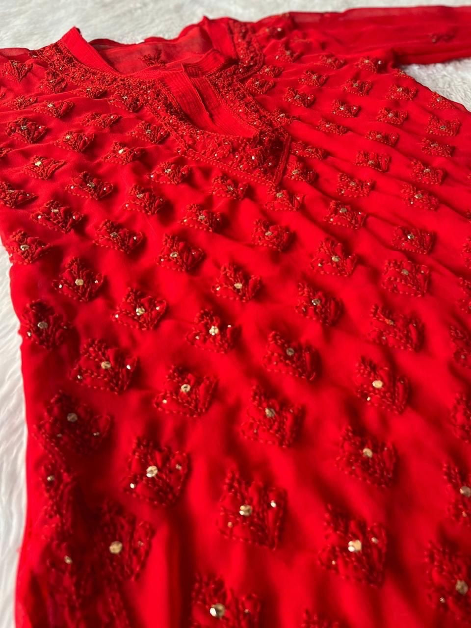 Mukesh Booti Jaal Set With Dupatta