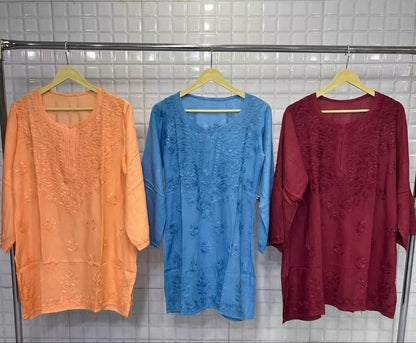 Rayon short kurta