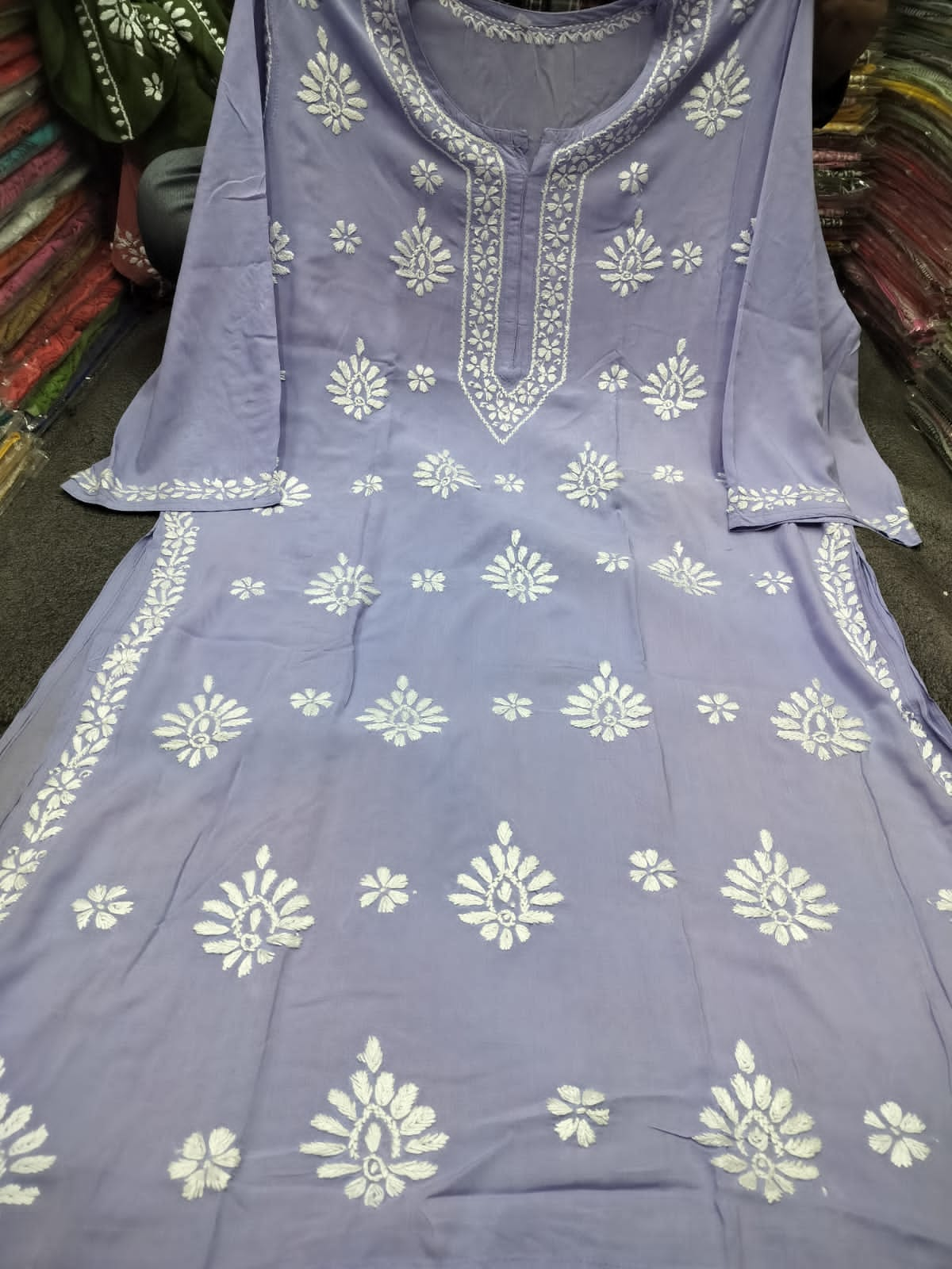 Modal plus size kurta