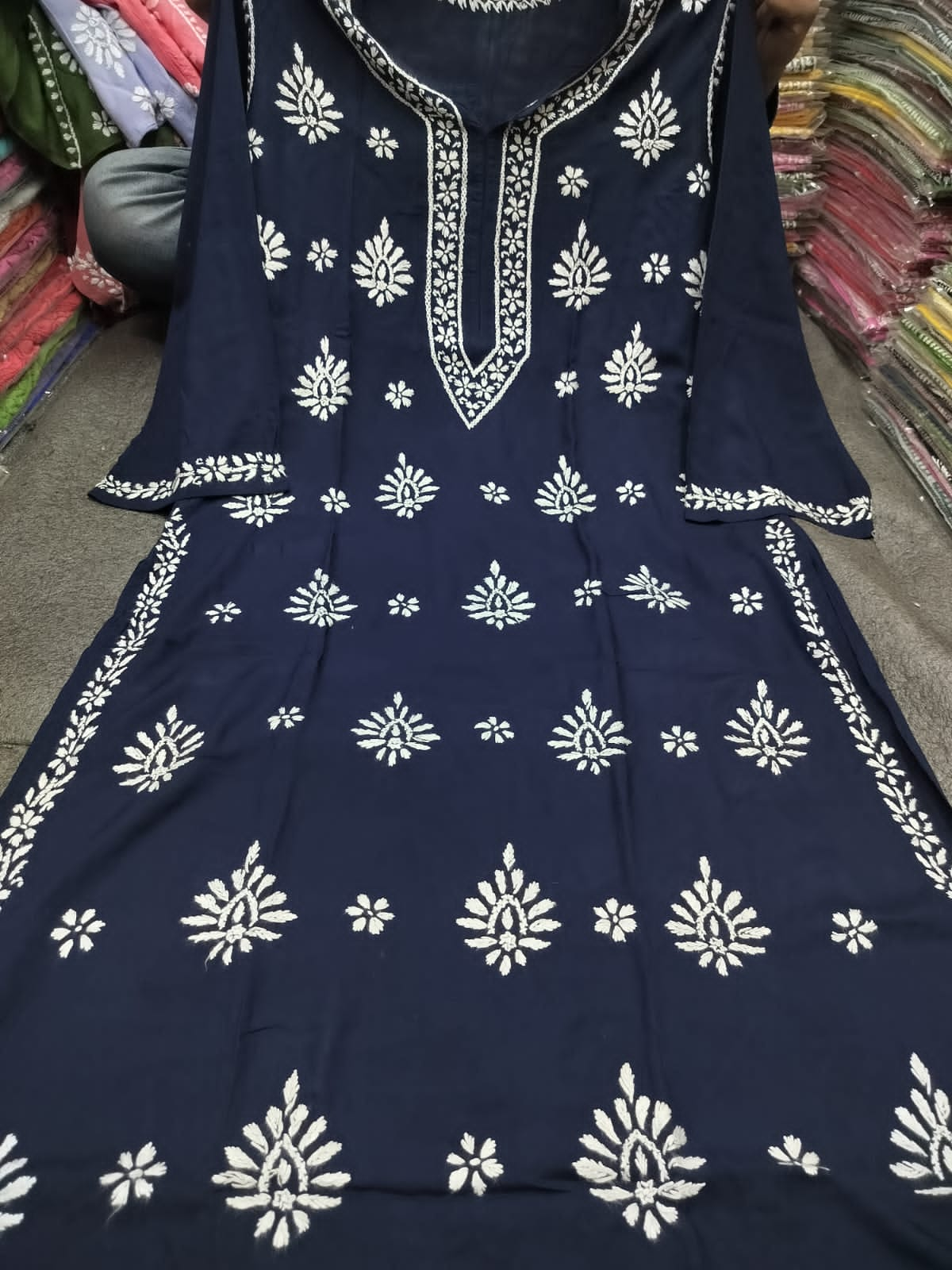 Modal plus size kurta