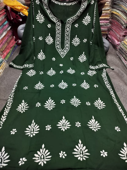 Modal plus size kurta