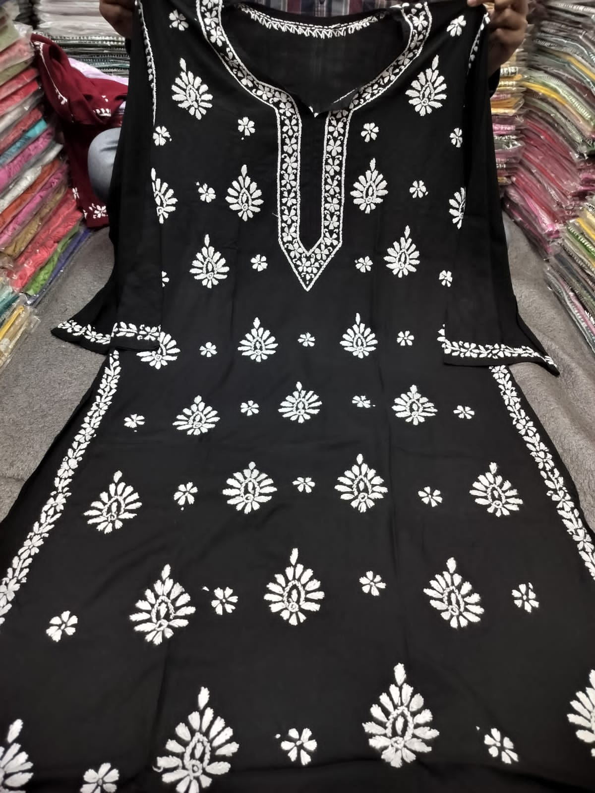 Modal plus size kurta