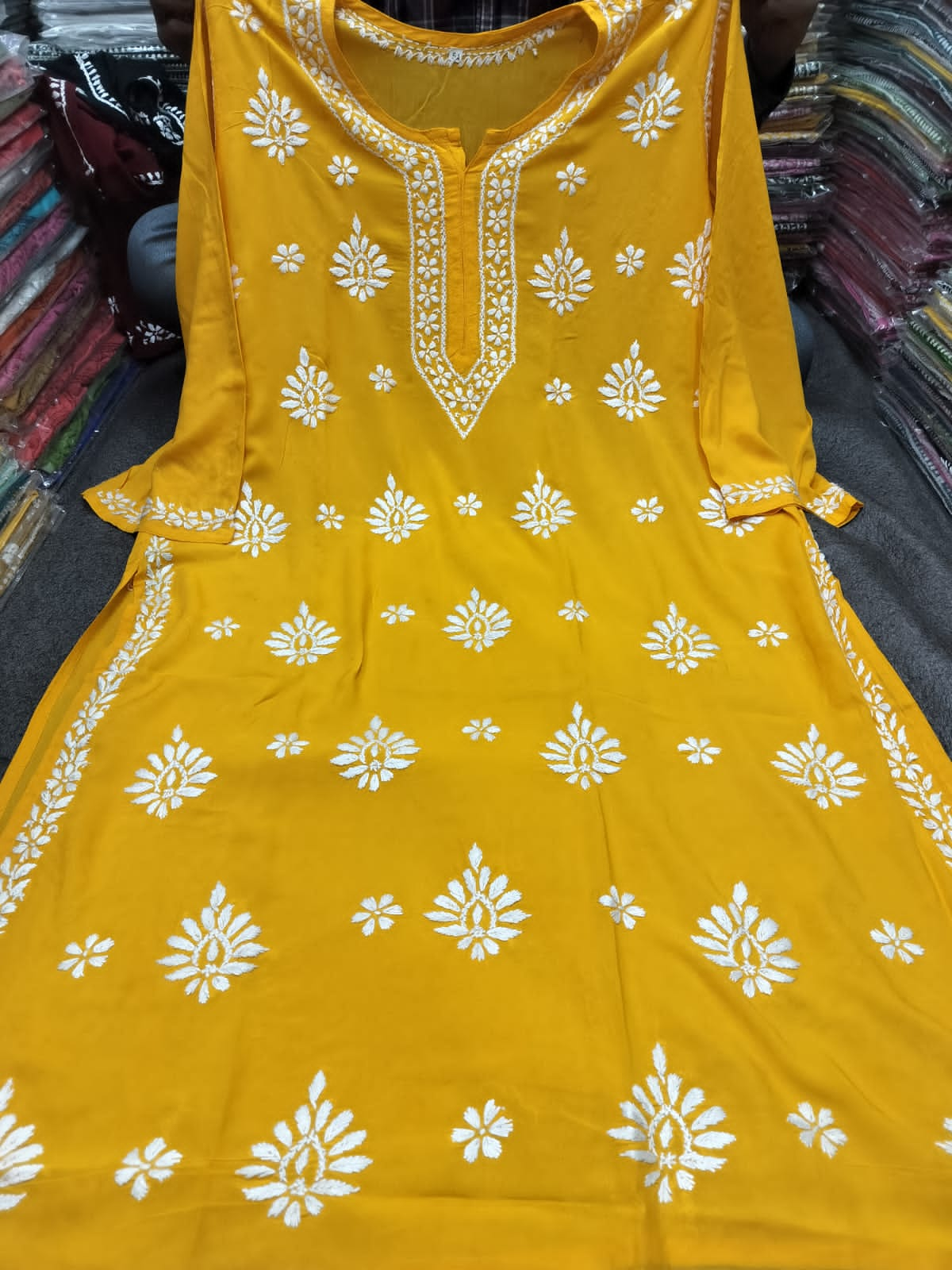 Modal plus size kurta