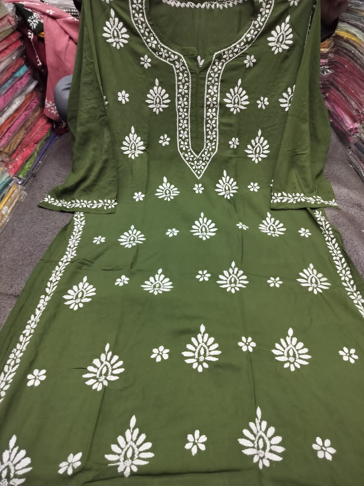 Modal plus size kurta