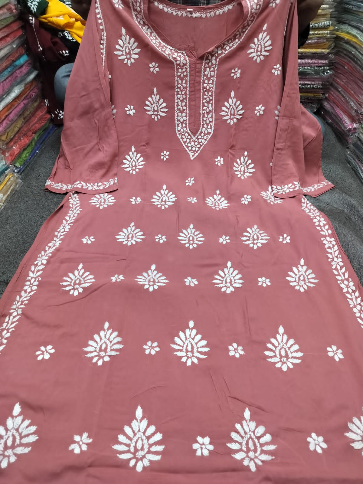 Modal plus size kurta