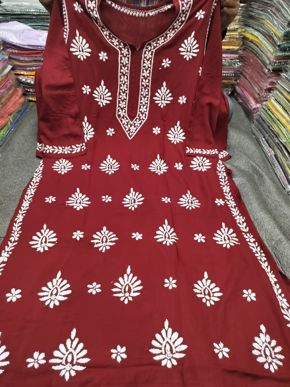 Modal plus size kurta