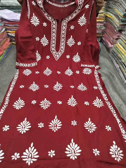 Modal plus size kurta