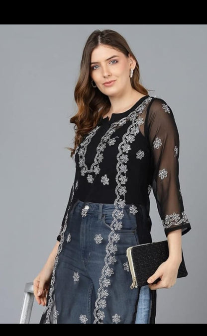 Georgette kurta