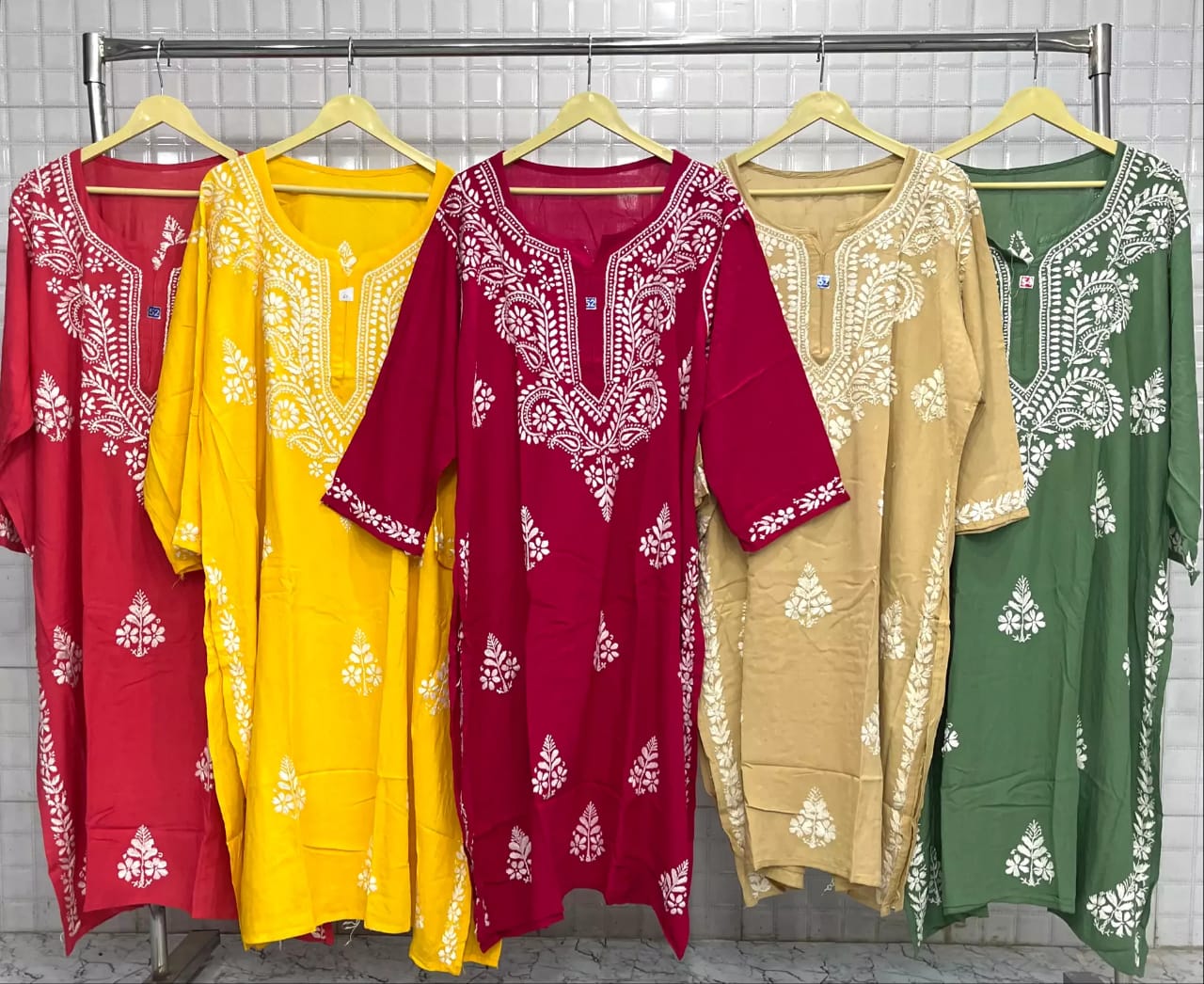 Plus size rayon kurta