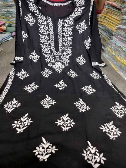 Plus size rayon kurta