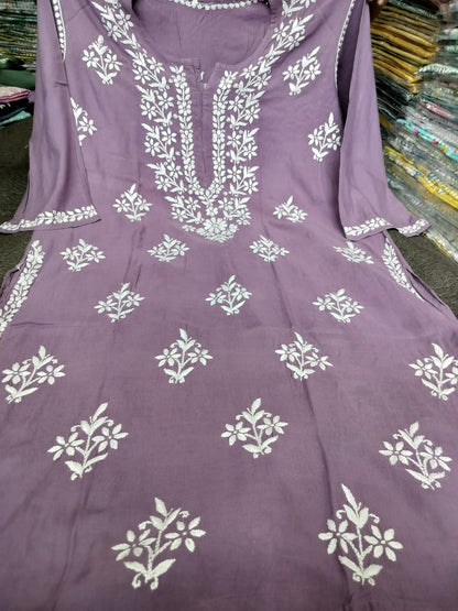 Plus size rayon kurta