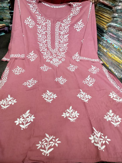 Plus size rayon kurta