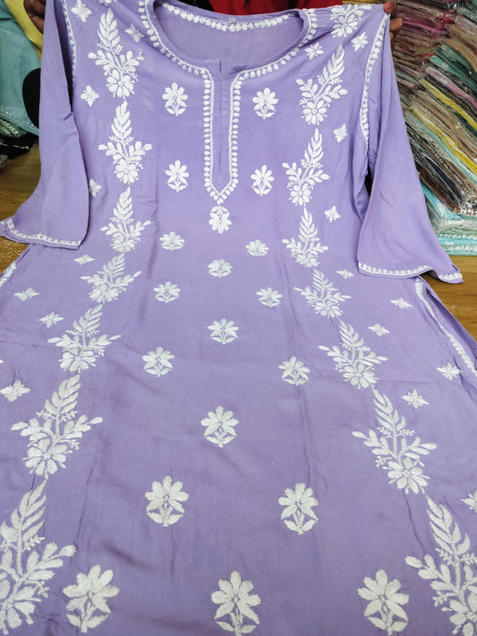 Plus size rayon kurta