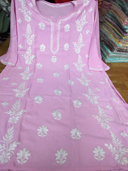 Plus size rayon kurta