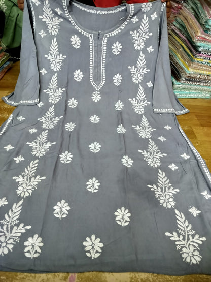 Plus size rayon kurta