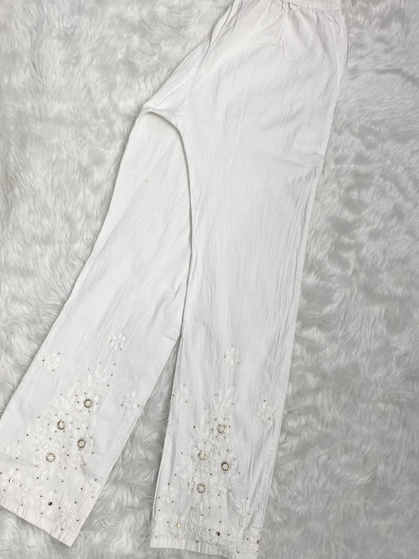 Golden mukaish work pant