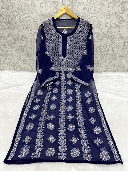 Yog Pattern Kurti