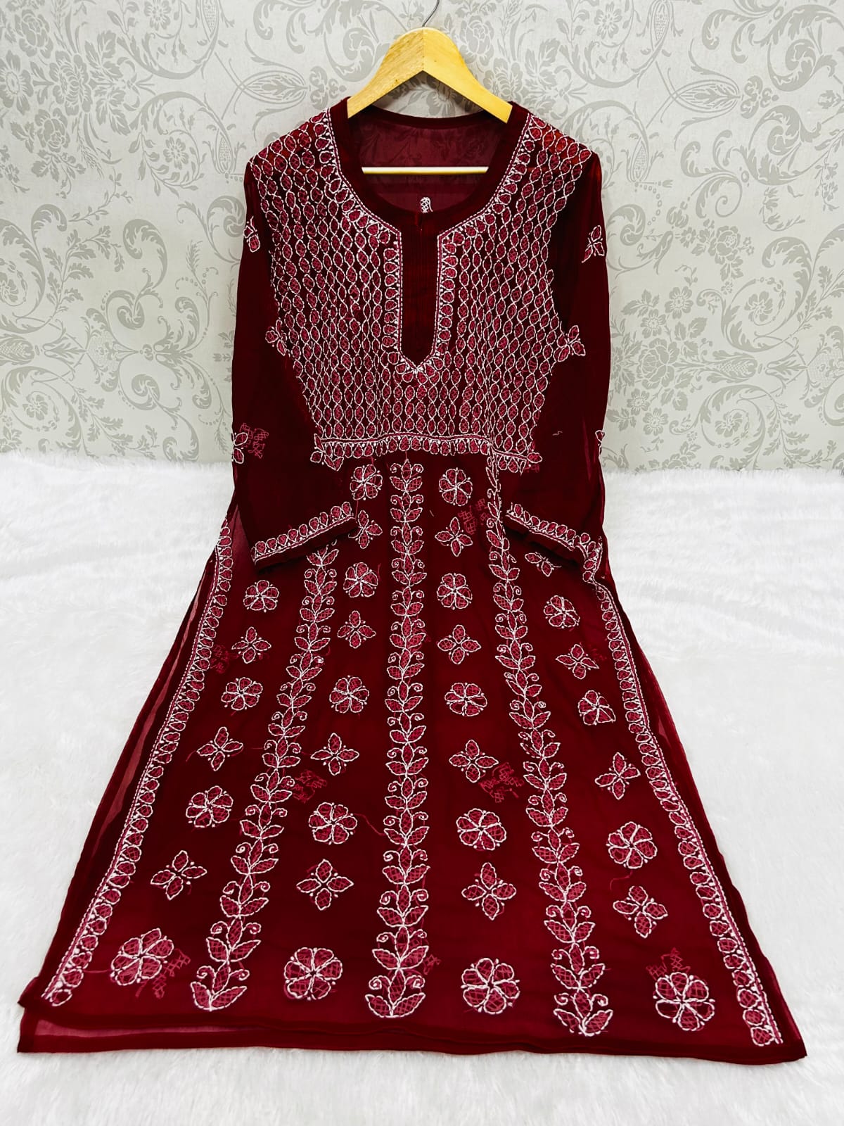 Yog Pattern Kurti