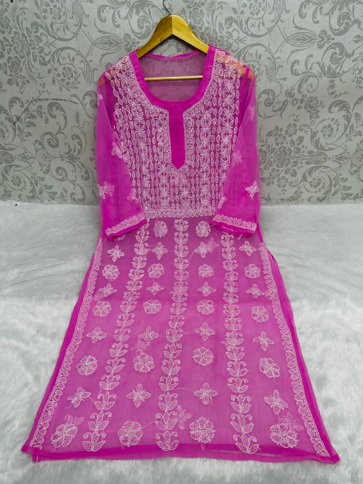 Yog Pattern Kurti