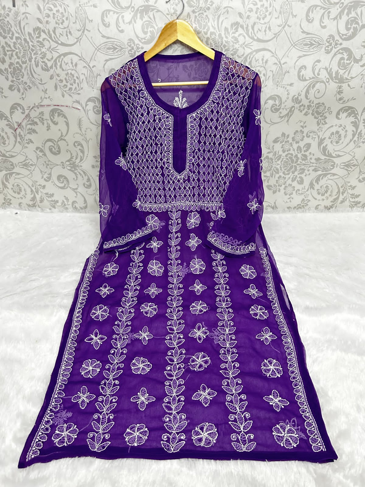 Yog Pattern Kurti