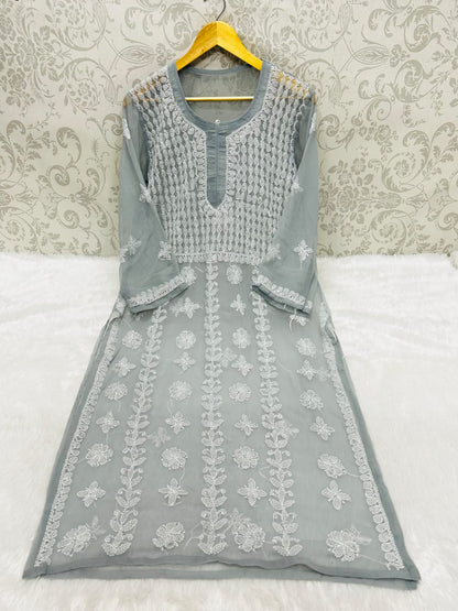 Yog Pattern Kurti