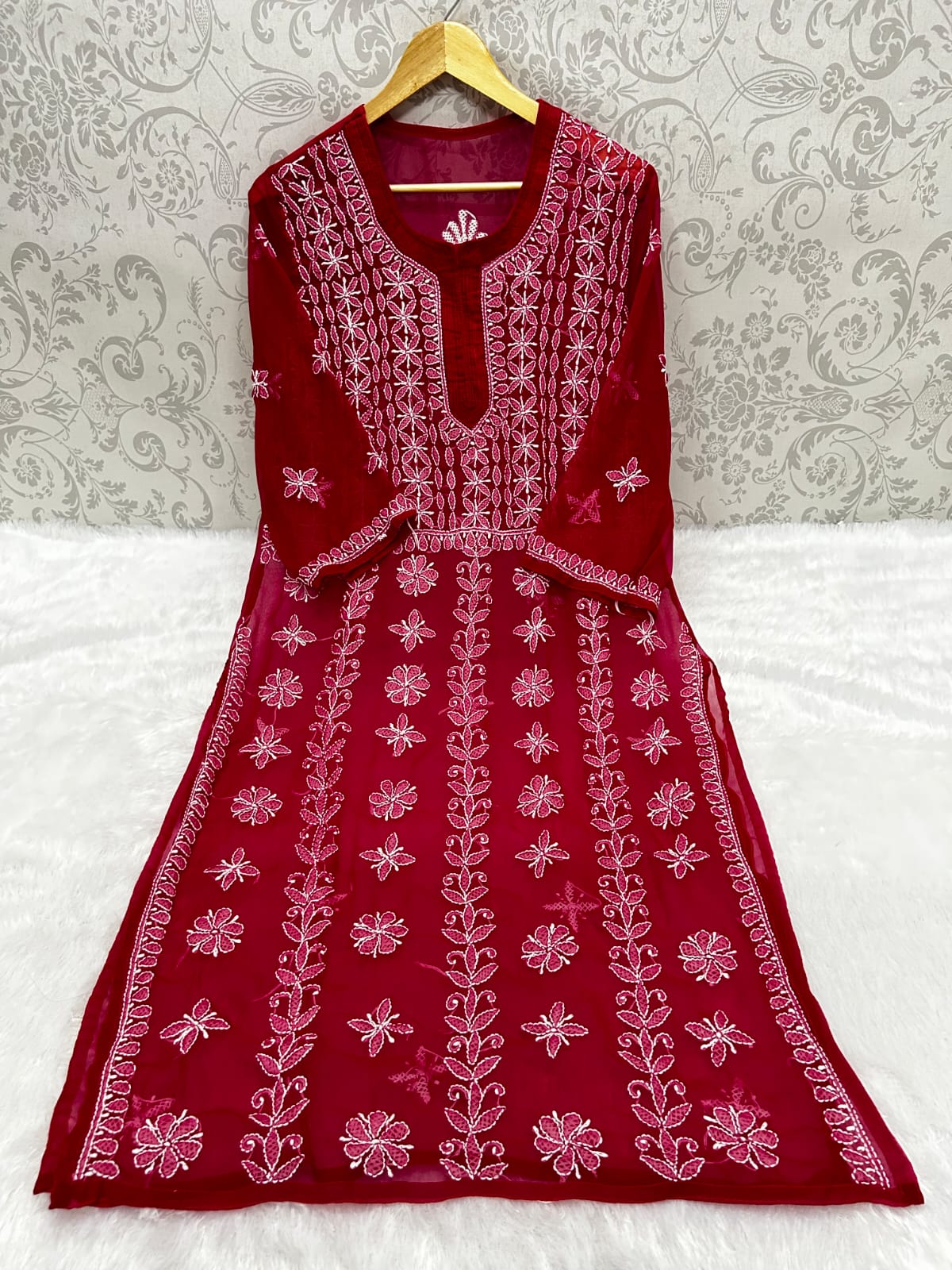 Yog Pattern Kurti