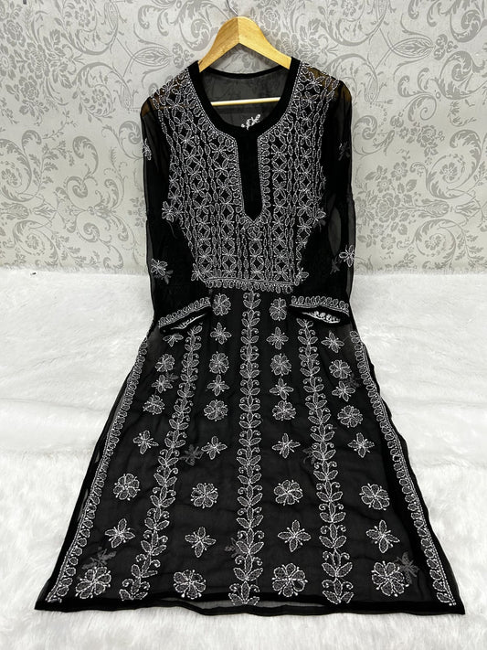 Yog Pattern Kurti